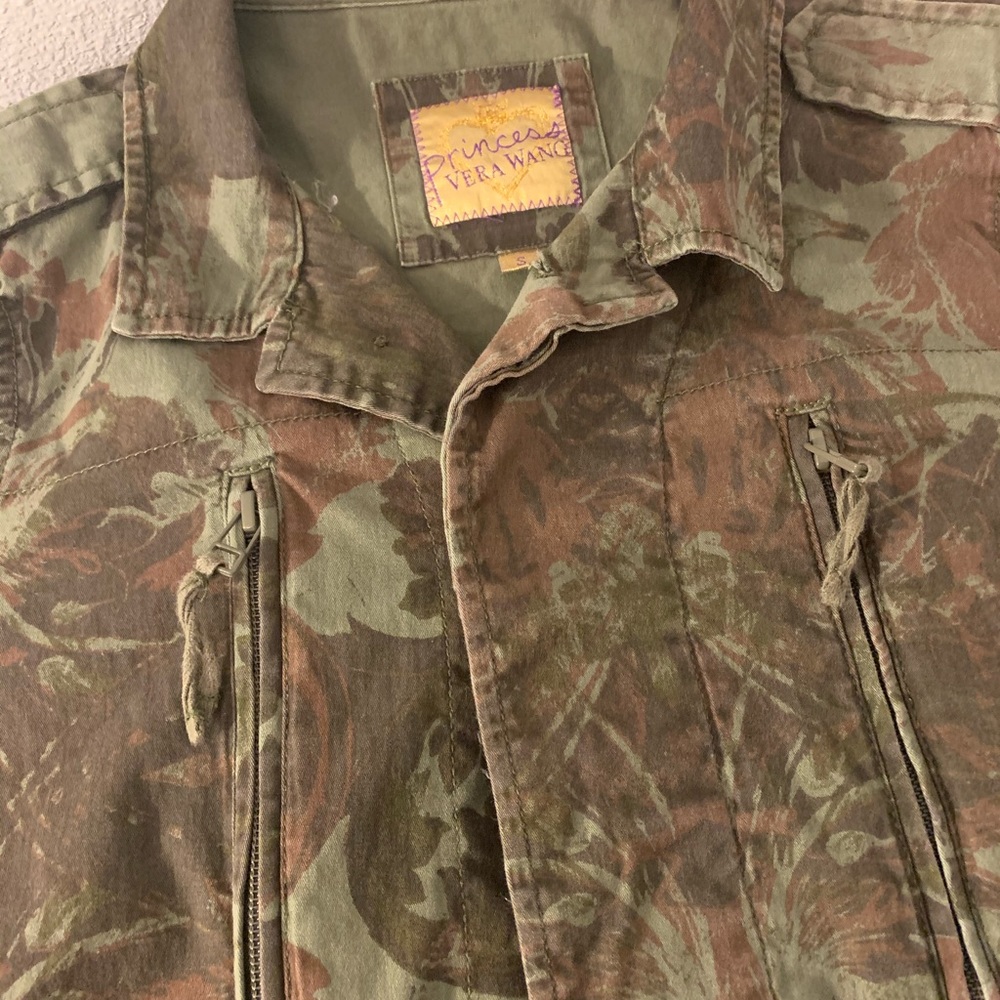Green & Brown Vera Wang Jacket
